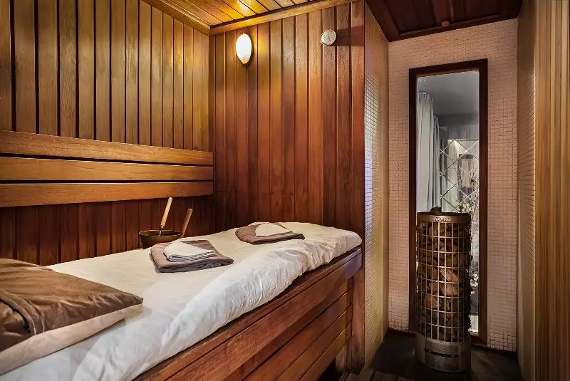 Баня в SPA-сьюте BIOSFERA Баня в SPA-сьюте BIOSFERA