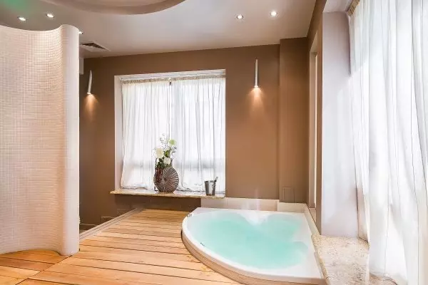 Зона джакузи в кабинете SPA-программ Зона джакузи в кабинете SPA-программ